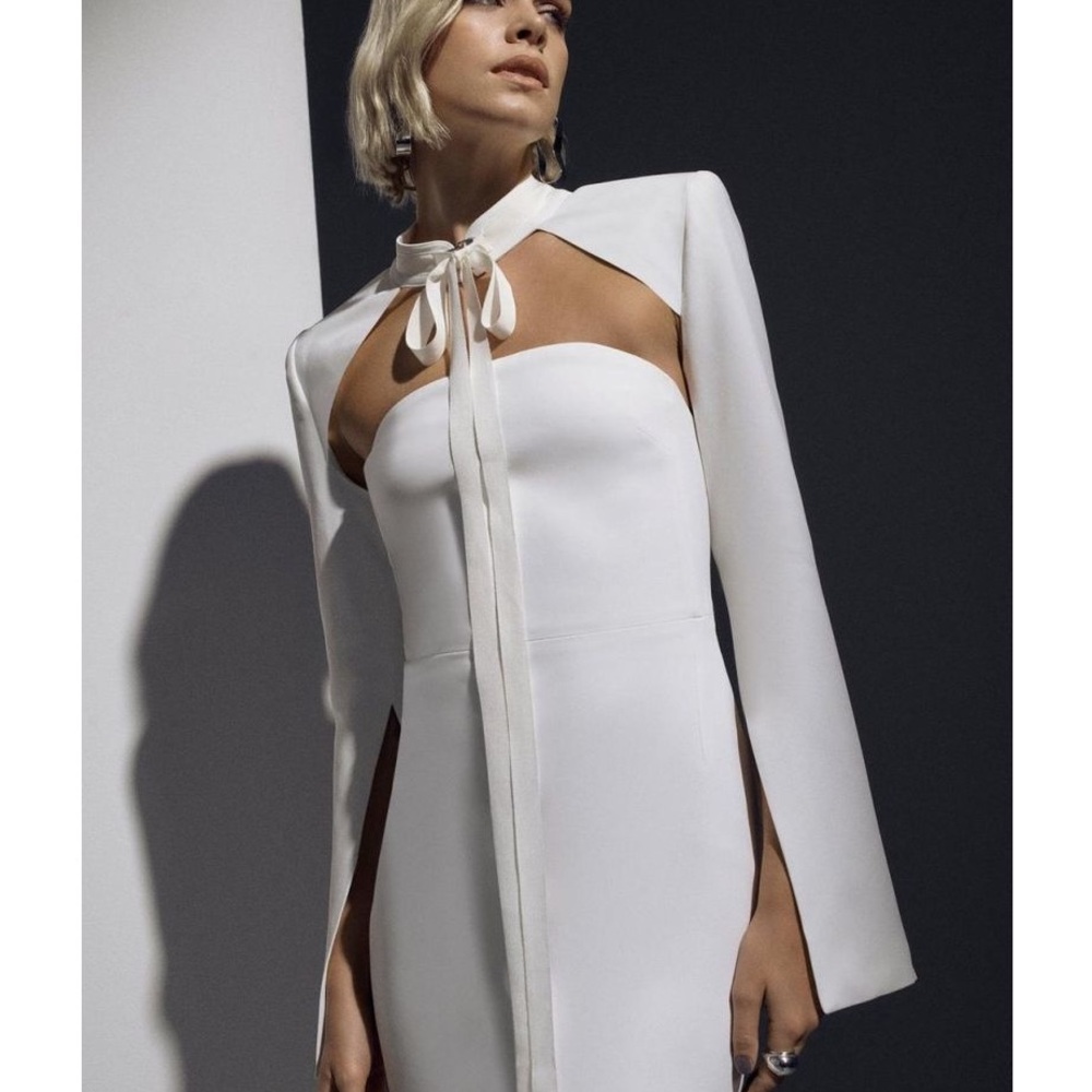 Karen Millen Bolero Jacket- Ivory